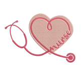 Nurses Stethoscope - Embroidery Design - FineryEmbroidery